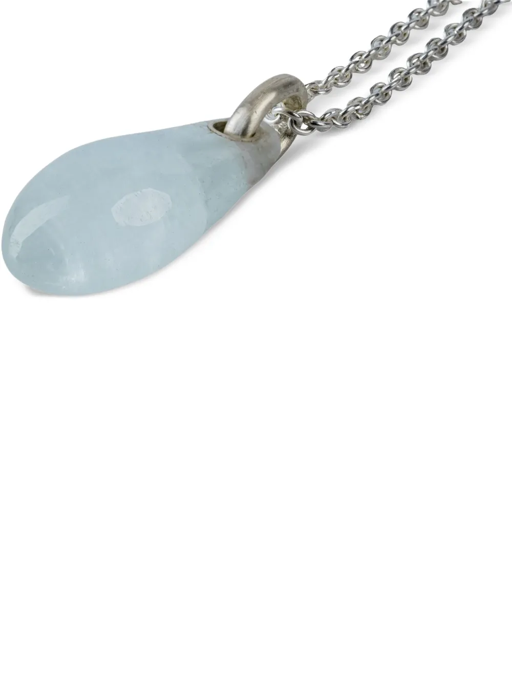 Parts of Four aquamarine teardrop necklace | Women | Image 2