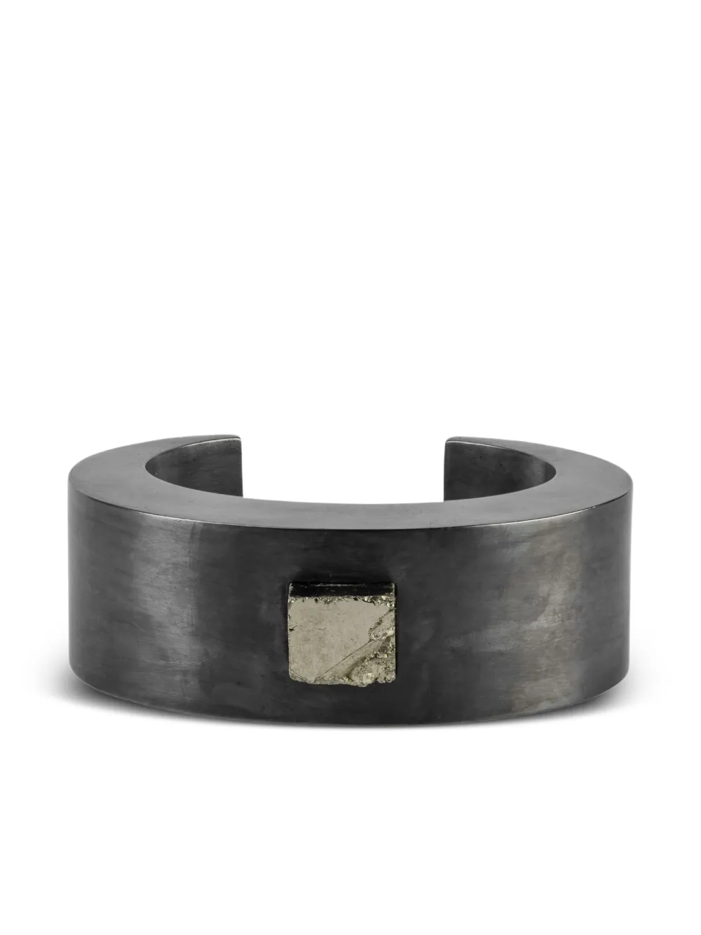 Parts of Four sterling-silver Crescent pyrite-embellished bracelet | Silver | Image 1
