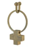 Parts of Four mini Plus on Portal keyring charm - Silver