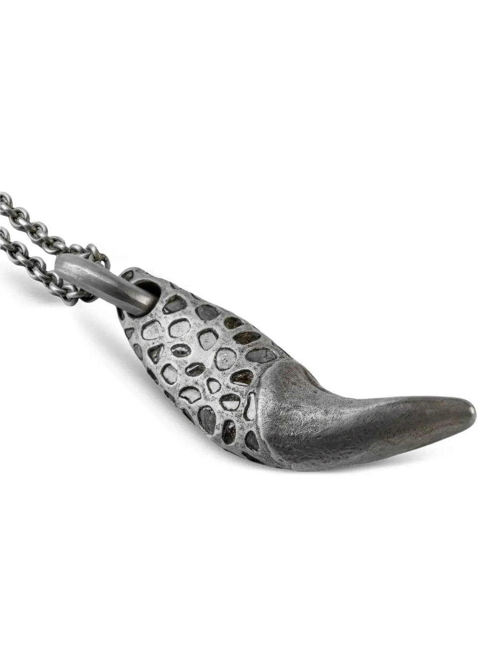 Parts of Four bear-tooth pavé necklace | Women | Image 2