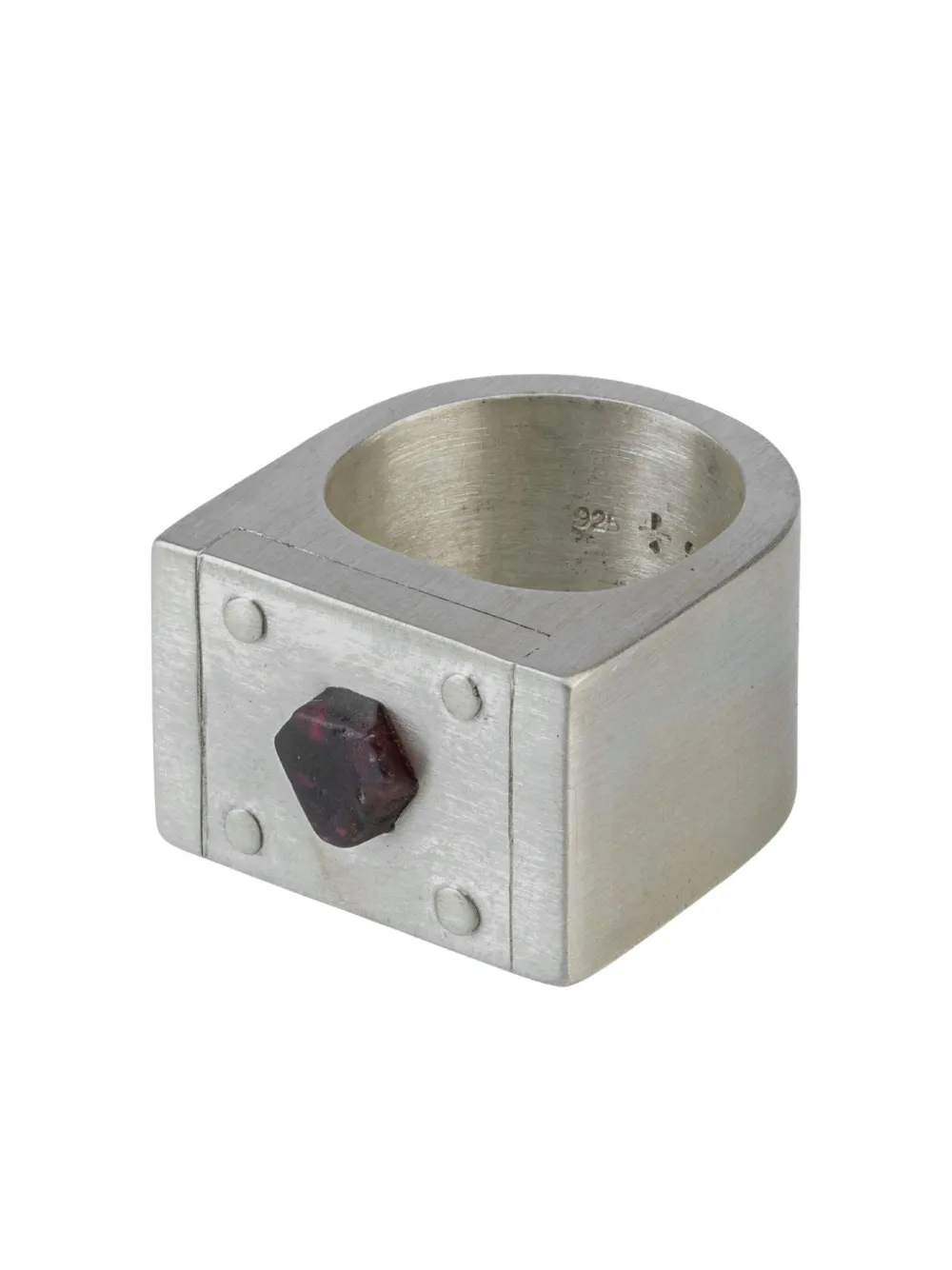 Parts of Four Plate Single spinel ring | Men | Image 2