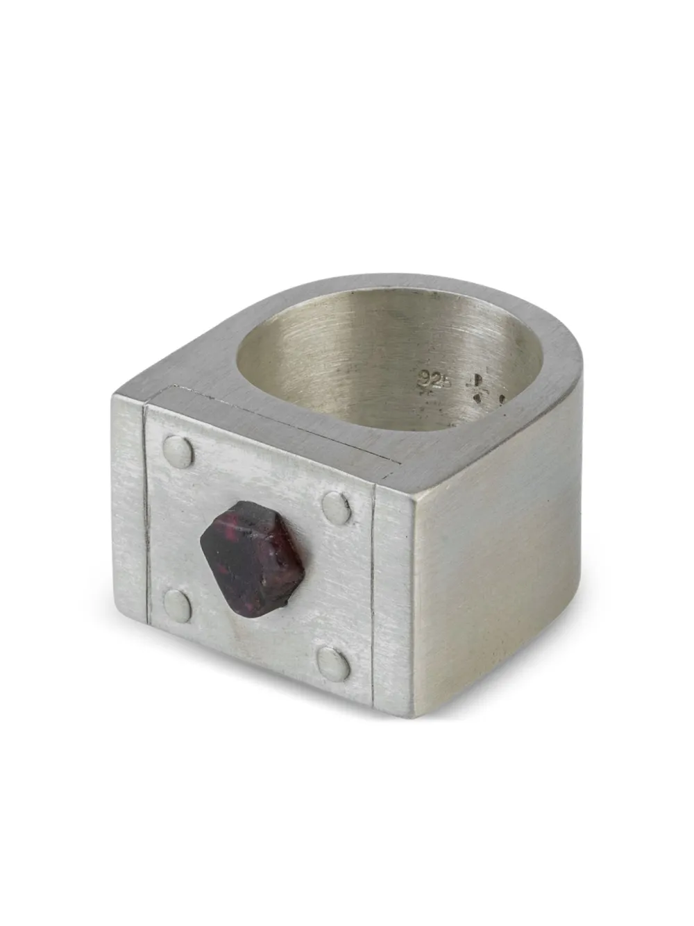 Parts of Four Plate Single spinel ring | Women | Image 2