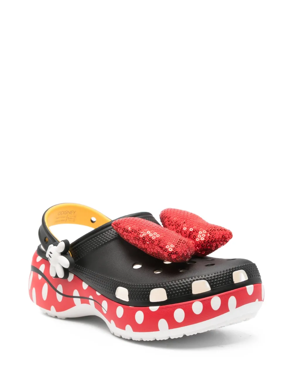 Crocs x Disney Minnie Mouse Classic Platform Clog mules | Flat Mules | Image 2