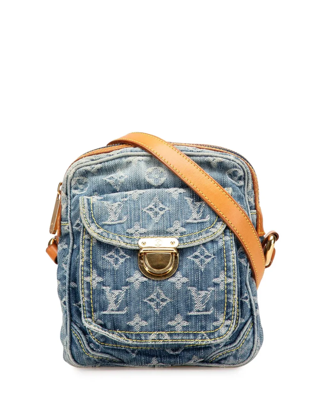 2007 Monogram Denim Camera Bag crossbody bag