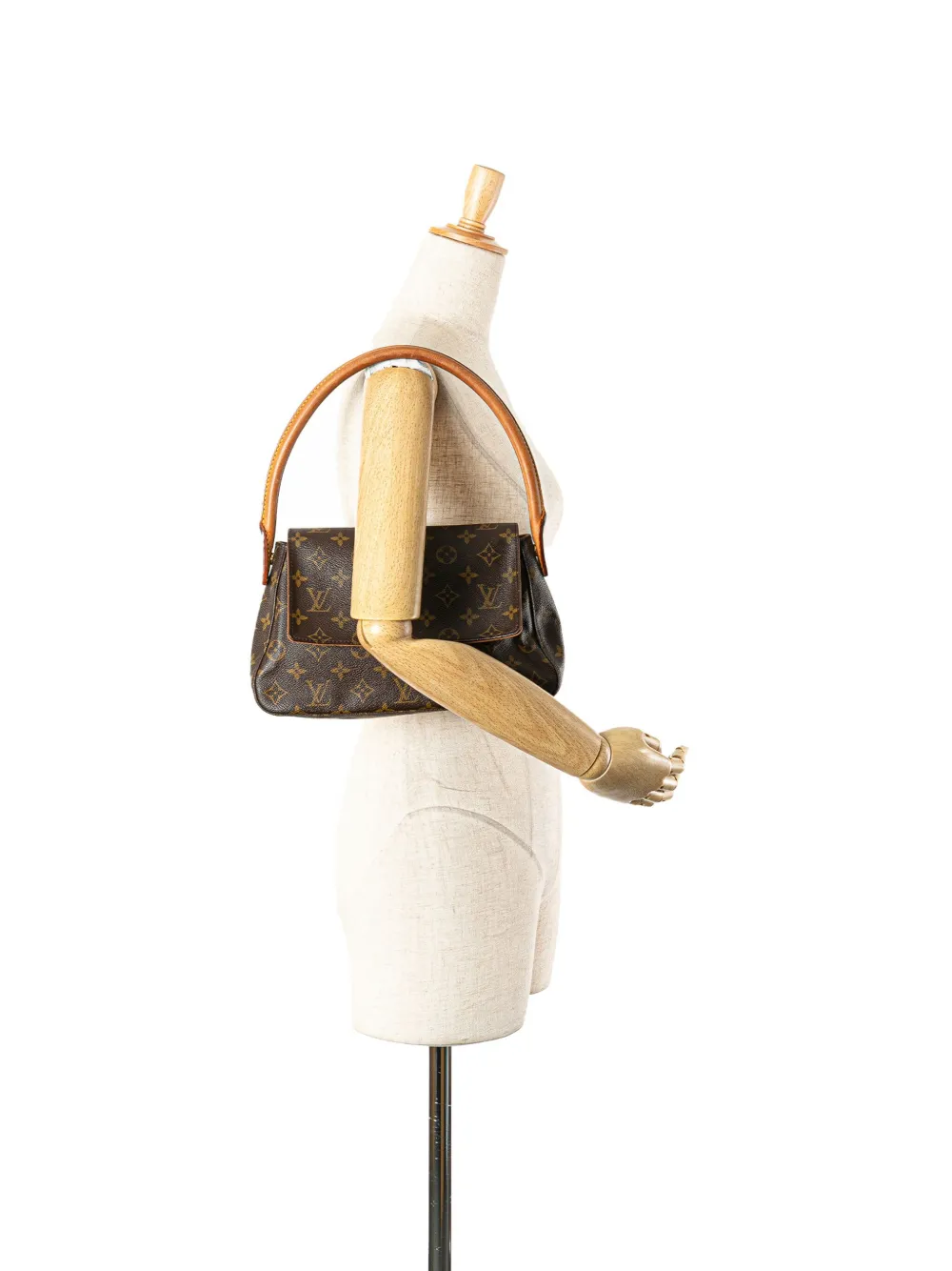 Louis Vuitton Pre-Owned mini sac porté épaule monogrammé Looping (2001) | Pre-owned | Image 2