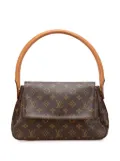 Louis Vuitton Pre-Owned 2001 Monogram Mini Looping shoulder bag - Brown