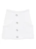 Xenia Magera Aura tweed skirt - White