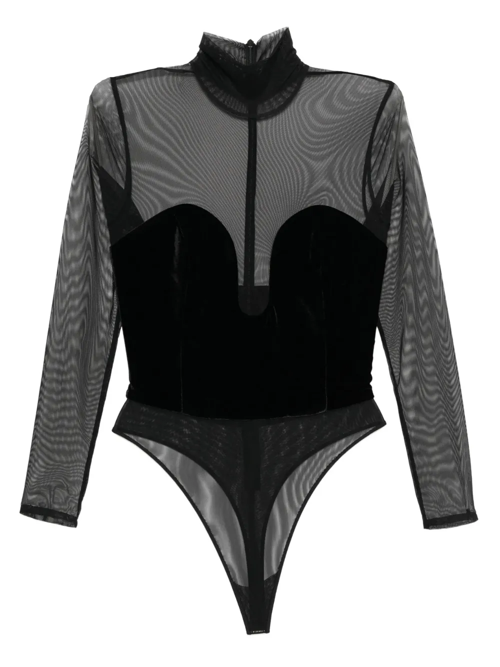 Xenia Magera All eyes on me top | Black | Image 1