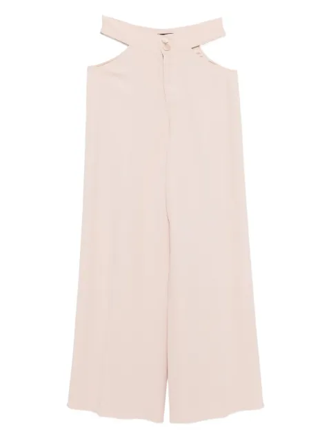 Xenia Magera cut-out detail pants