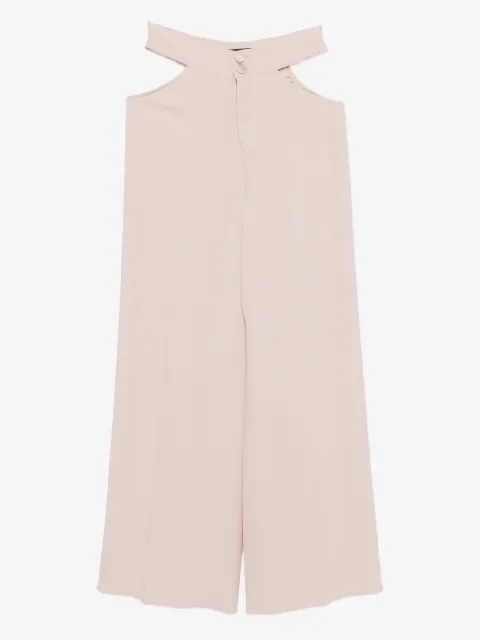 Xenia Magera cut-out detail pants