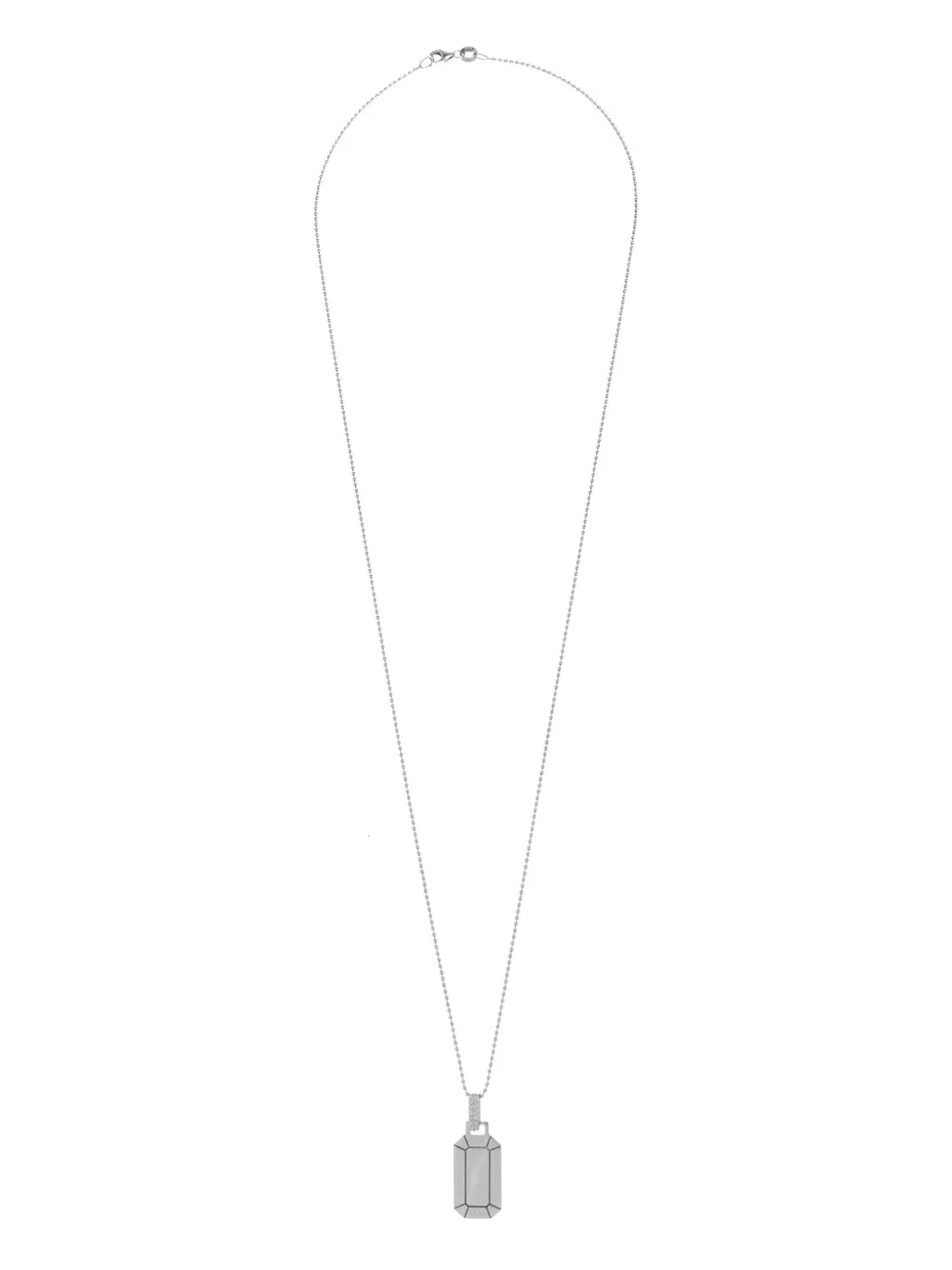  Eéra 18k White Gold Small Tokyo Diamond Necklace - Silver 