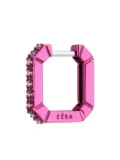 EÉRA 18K white gold Candy diamond earring - Pink
