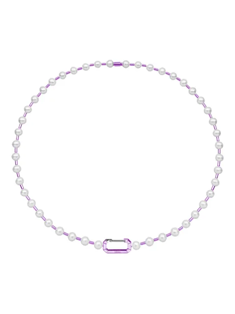 EÉRA Collana Vita in oro bianco 18 carati con perle