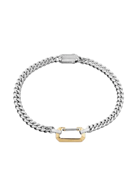 EÉRA 18K yellow gold engraved bracelet