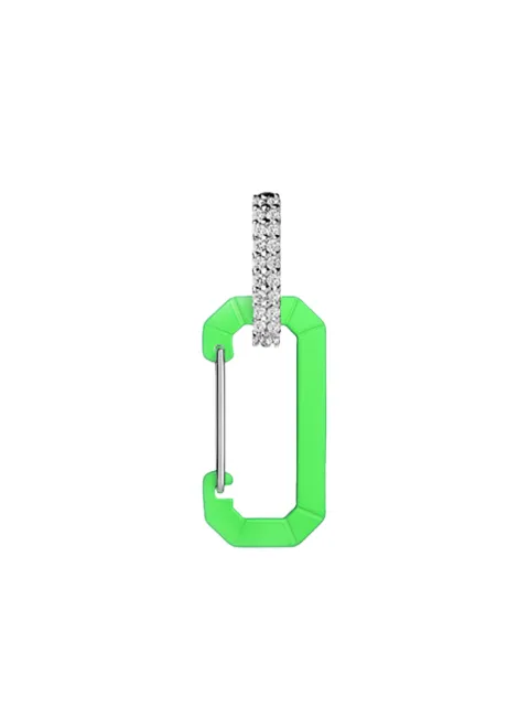 EÉRA 18K white gold small Chiara diamond earring