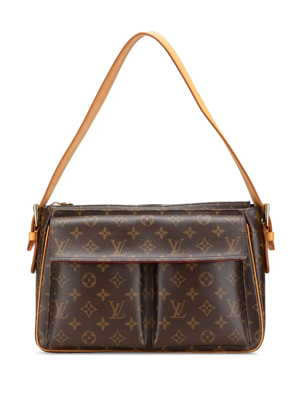 Louis Vuitton Pre-Owned 2000-2024 Monogram Viva Cite GM shoulder bag | Brown | Image 1