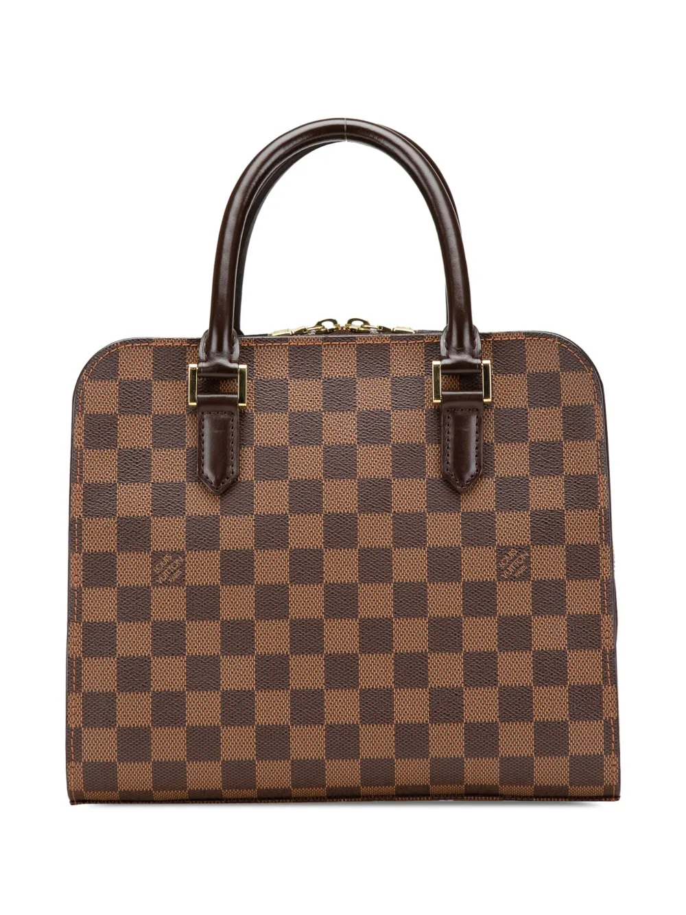 Louis Vuitton Pre-Owned 2000 Damier Ebene Triana handbag | Brown | Image 1
