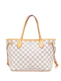 Louis Vuitton Pre-Owned 2010 Damier Azur Neverfull PM tote bag - White