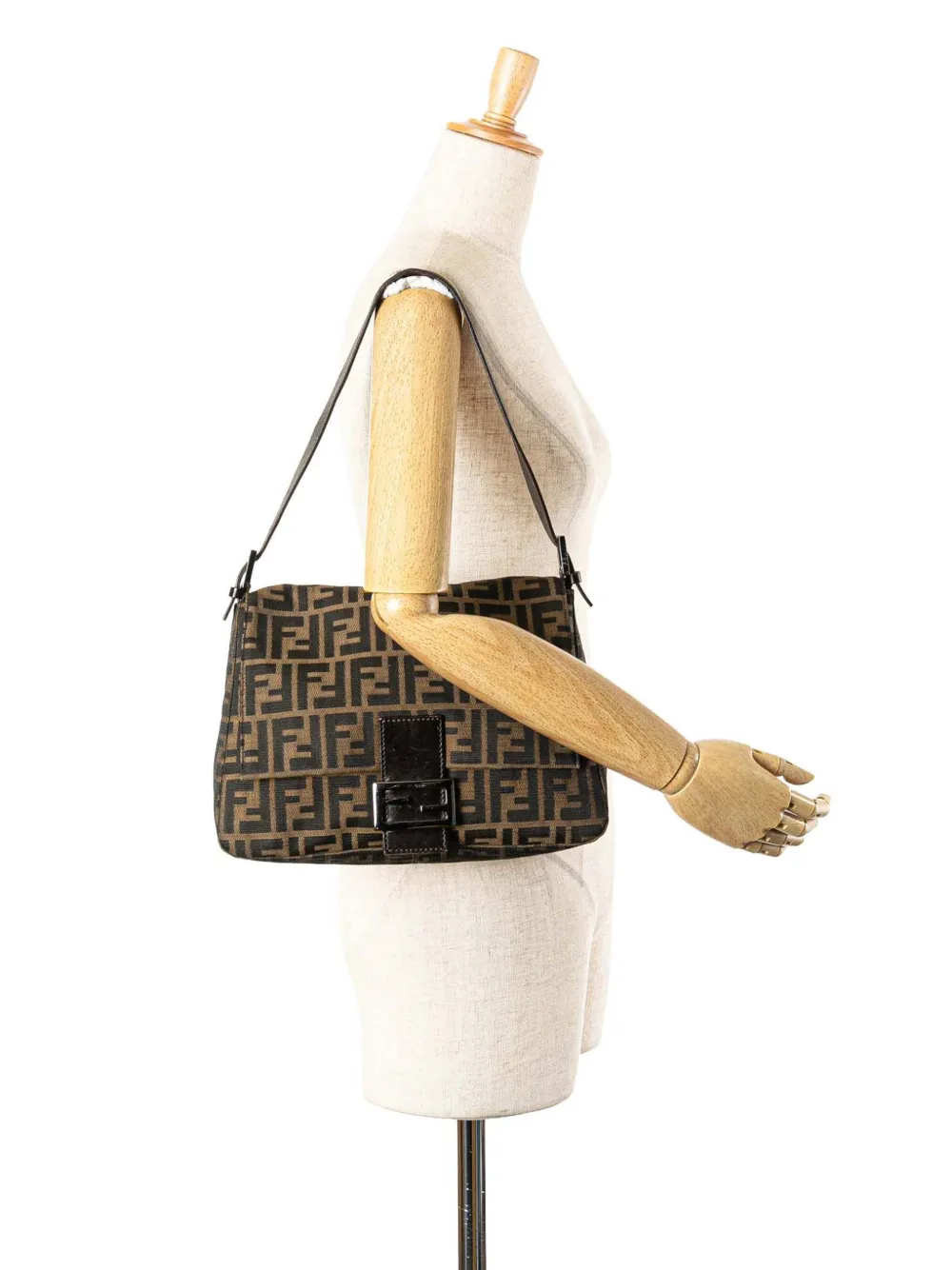 Fendi Pre-Owned 2000-2010 Zucca Canvas Mamma Forever shoulder bag | Pre-Owned | Image 2