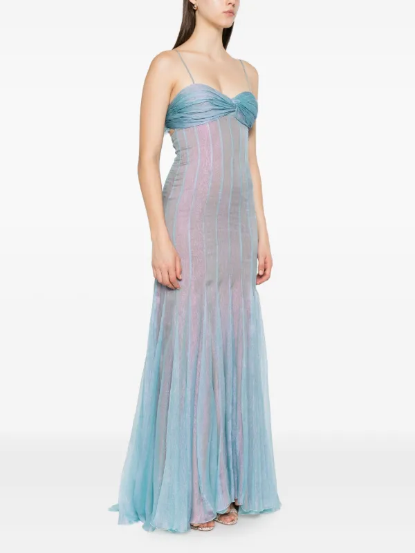 giustina maxi dress Maria Lucia Hohan Long Silk Giustina Dress