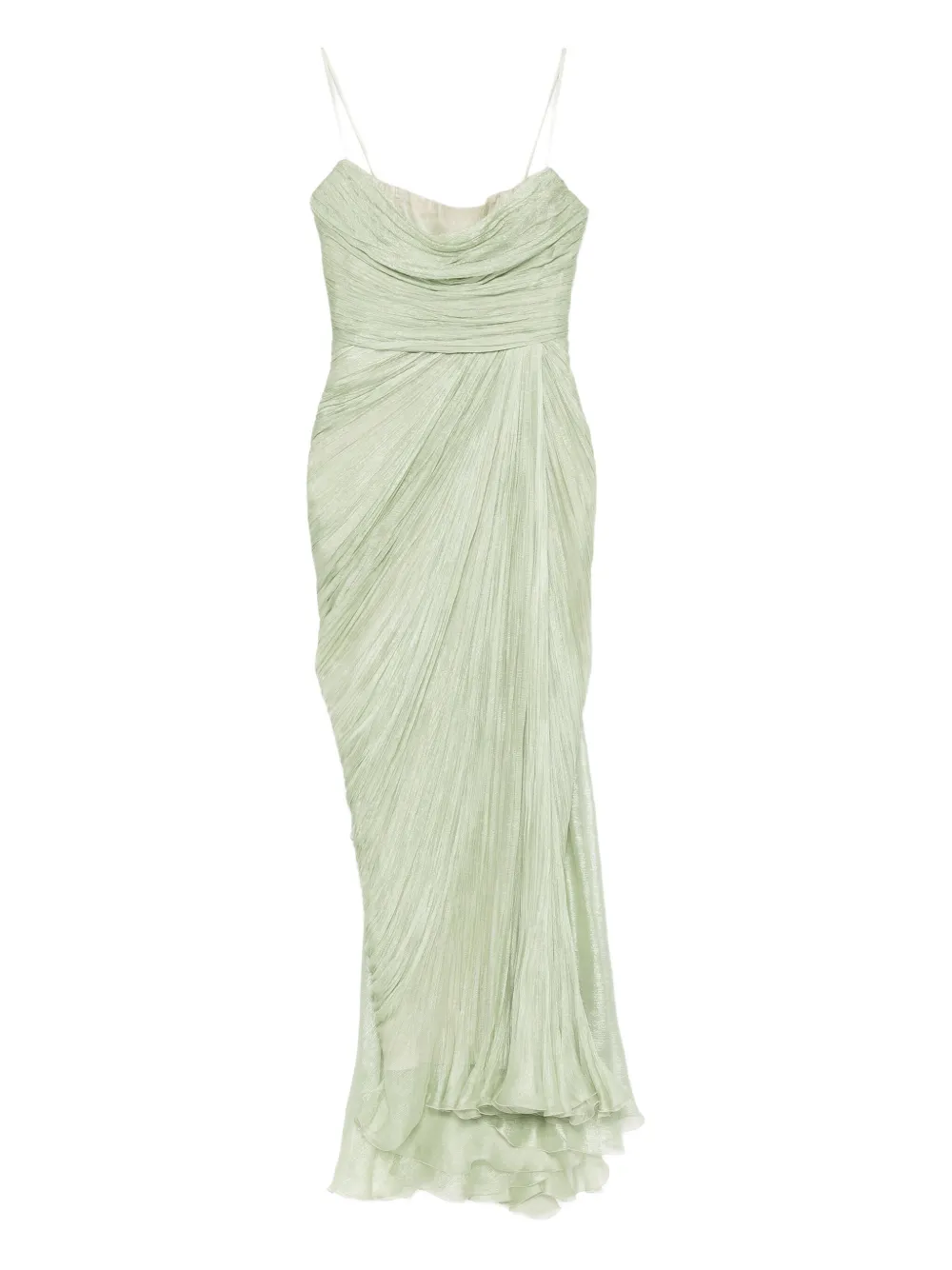 Maria Lucia Hohan Siona pleated dress | Green | Image 1