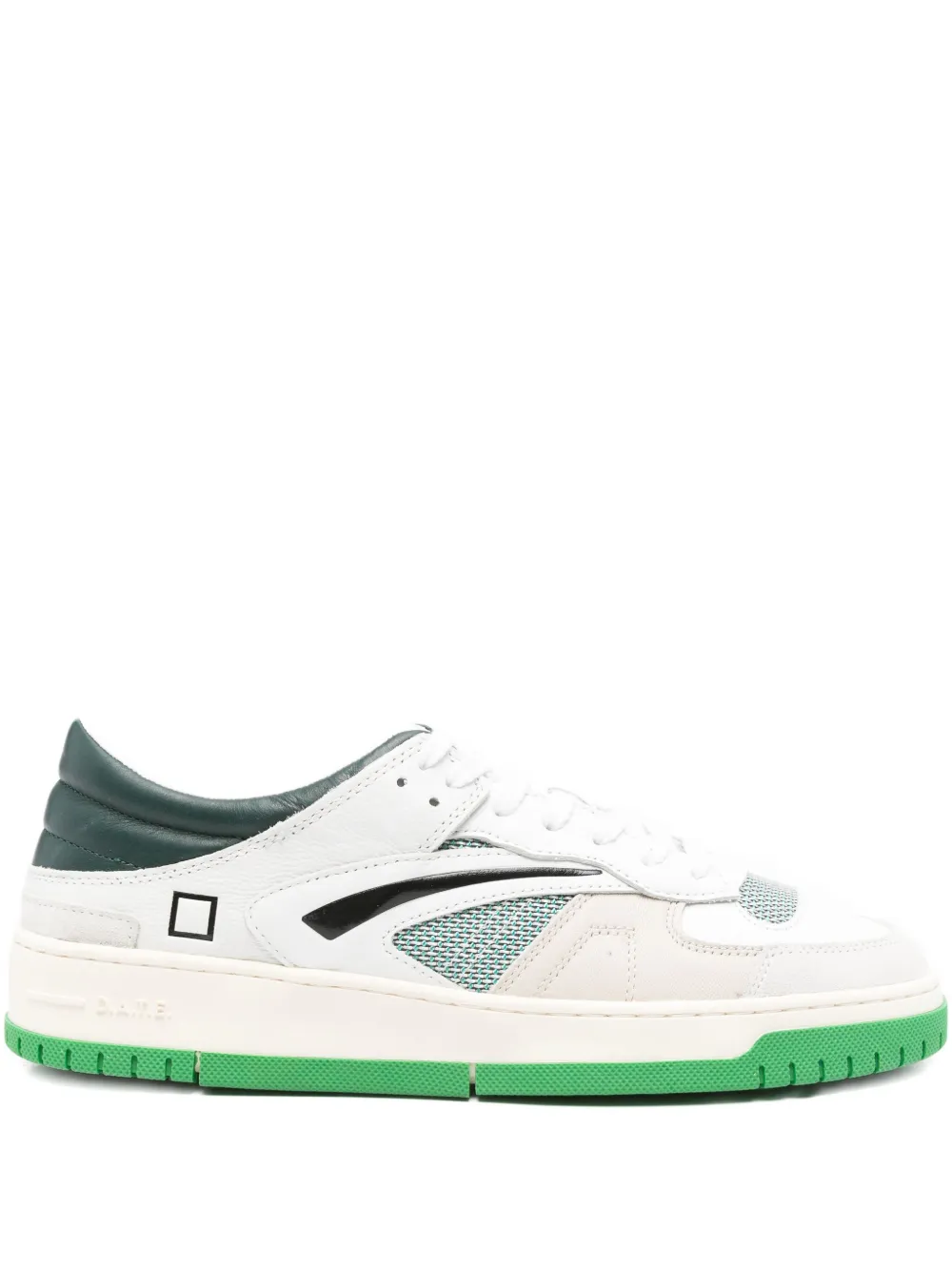 D.A.T.E. Torneo panelled sneakers Wit