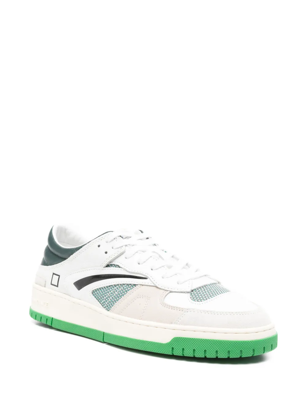 D.A.T.E. Torneo panelled sneakers Wit