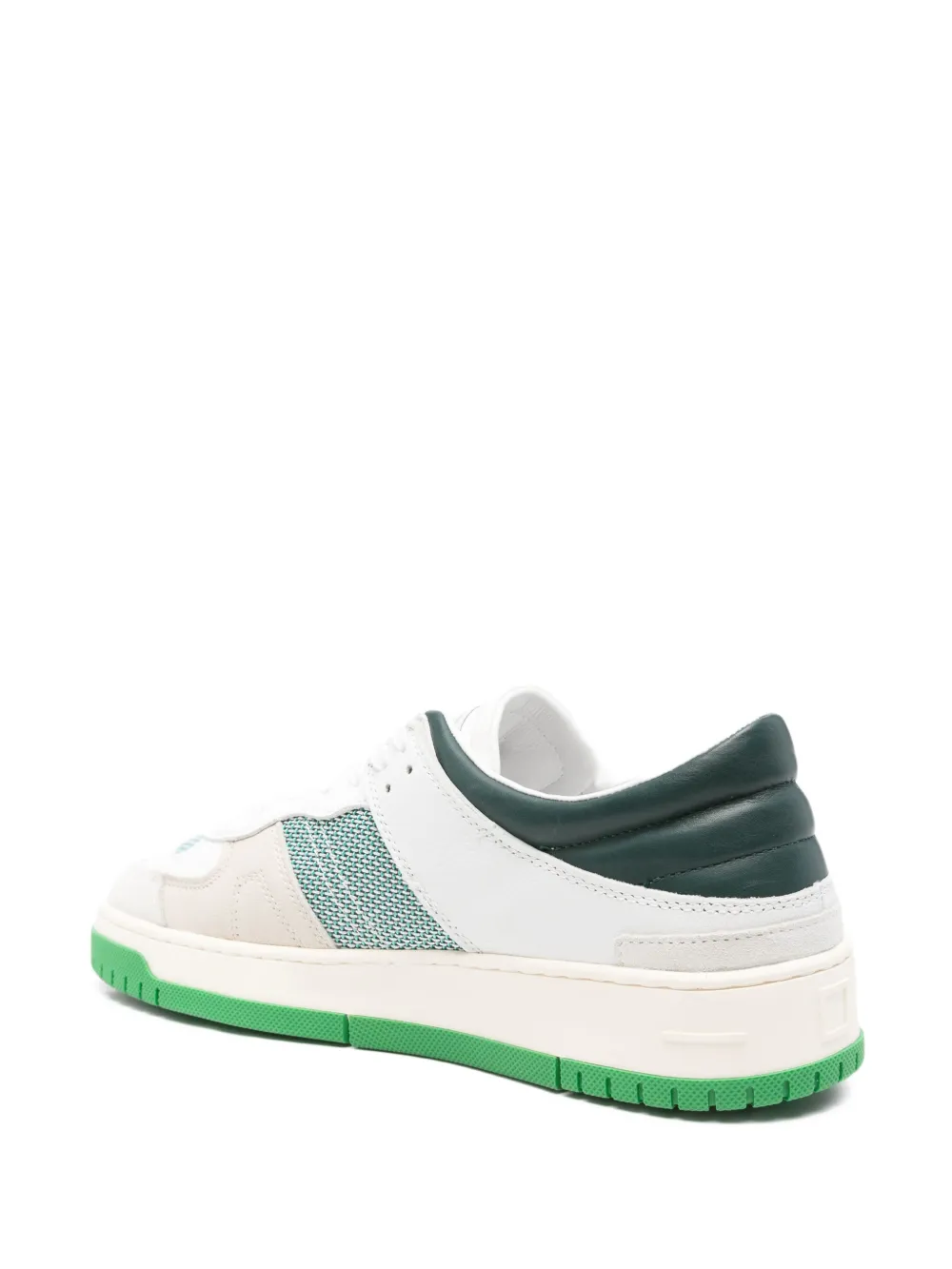 D.A.T.E. Torneo panelled sneakers Wit