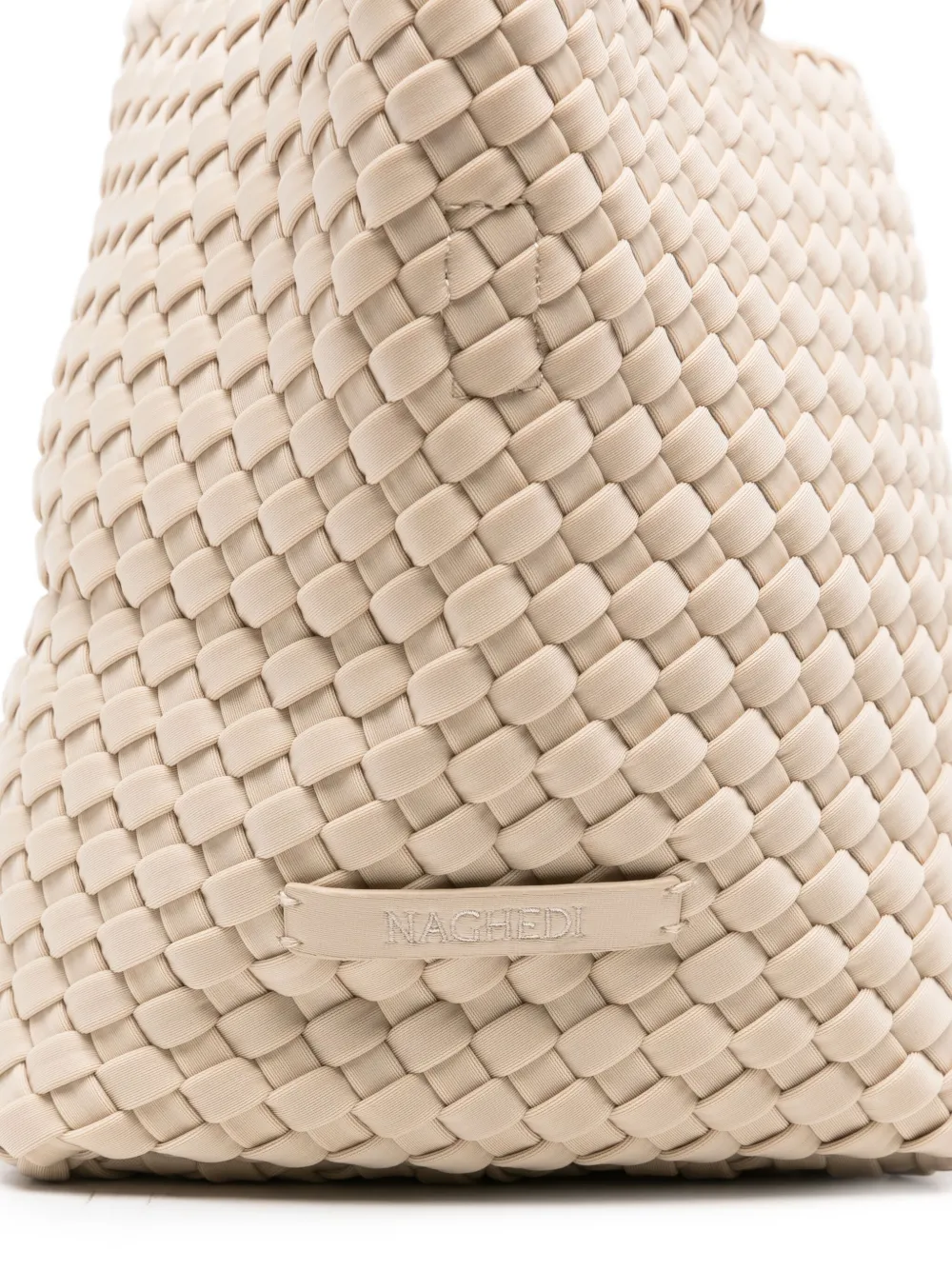 Naghedi St. Barths Woven Top-handle Tote Bag In Neutral