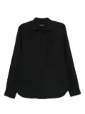 Dell'oglio long-sleeve button-down shirt - Black