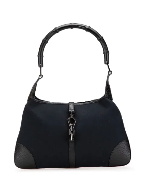 Gucci Pre-Owned 2000-2015 Canvas Bamboo Jackie hobo bag