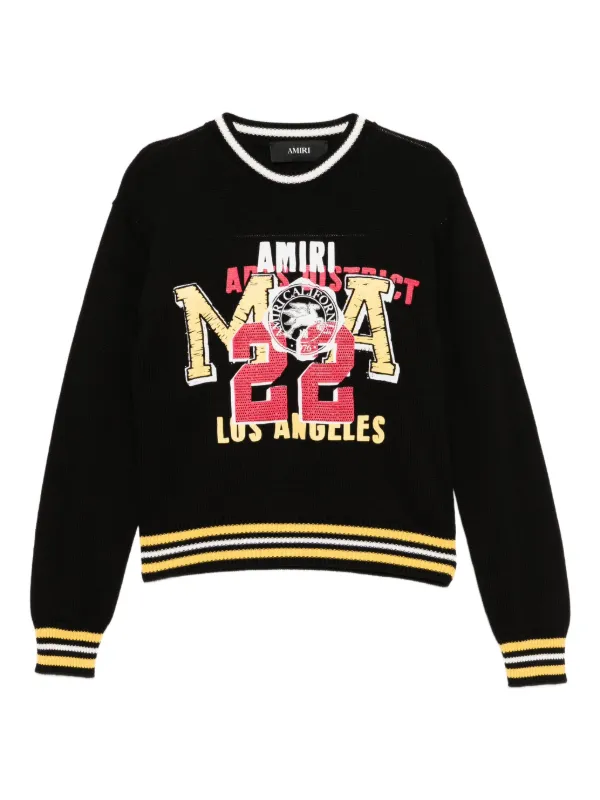 AMIRI KIDS グラフィック スウェットシャツ | ブラック | FARFETCH JP