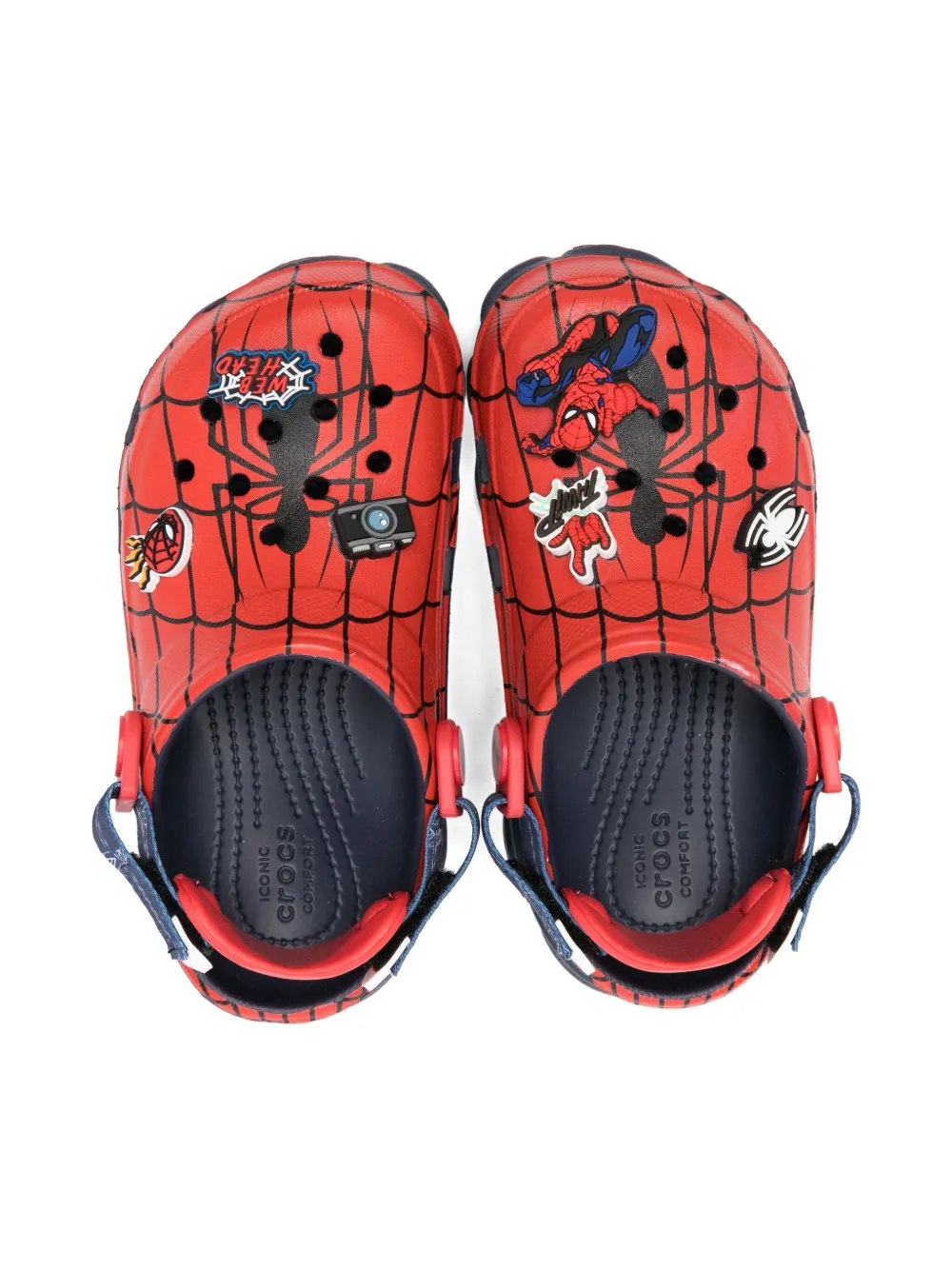 Crocs Kids Spider-Man All-Terrain sandals Red