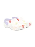 Crocs Kids Classic Butterfly sandals - White