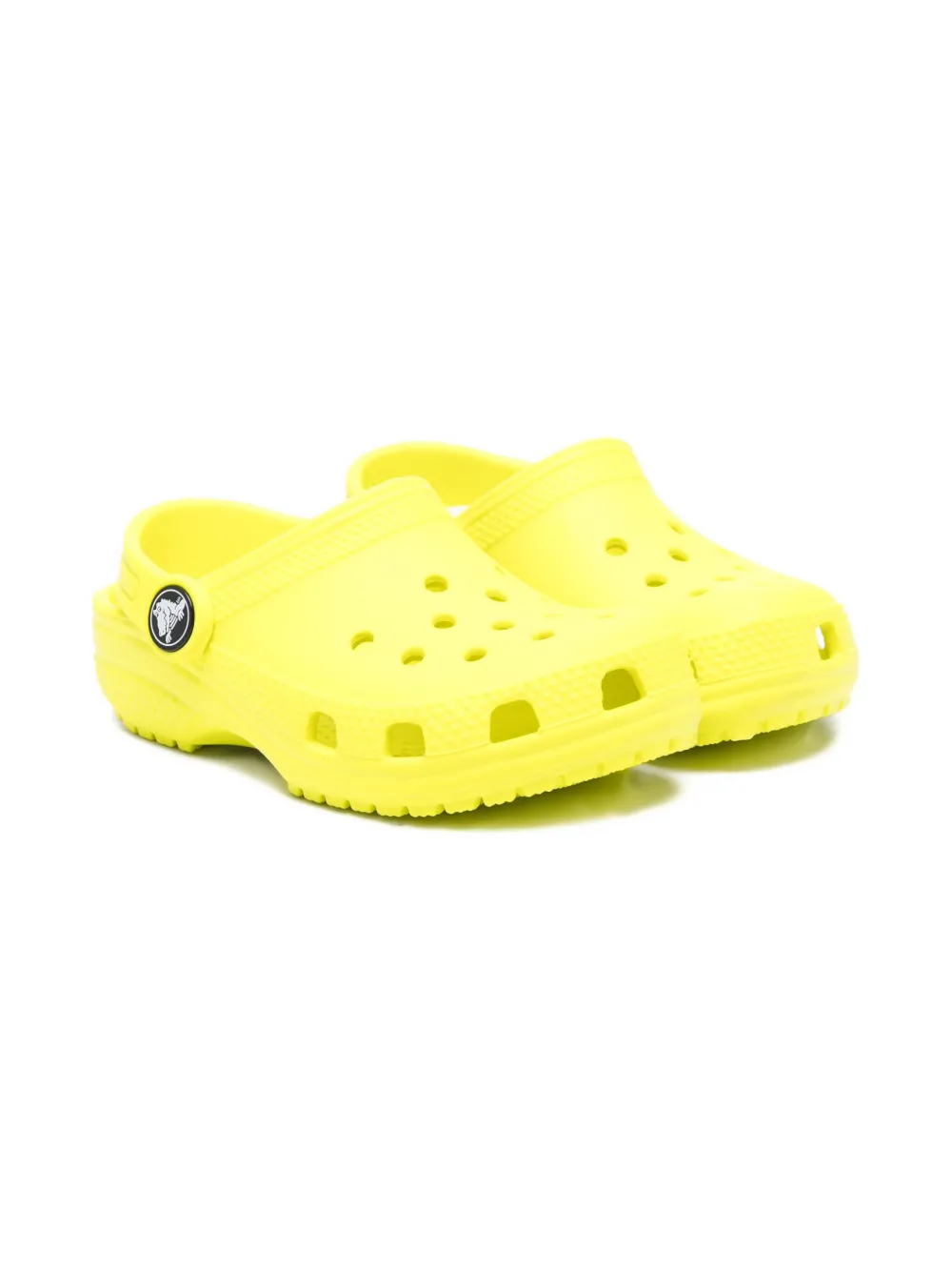 Crocs Kids Classic perforated sandals | Yellow | Image 1
