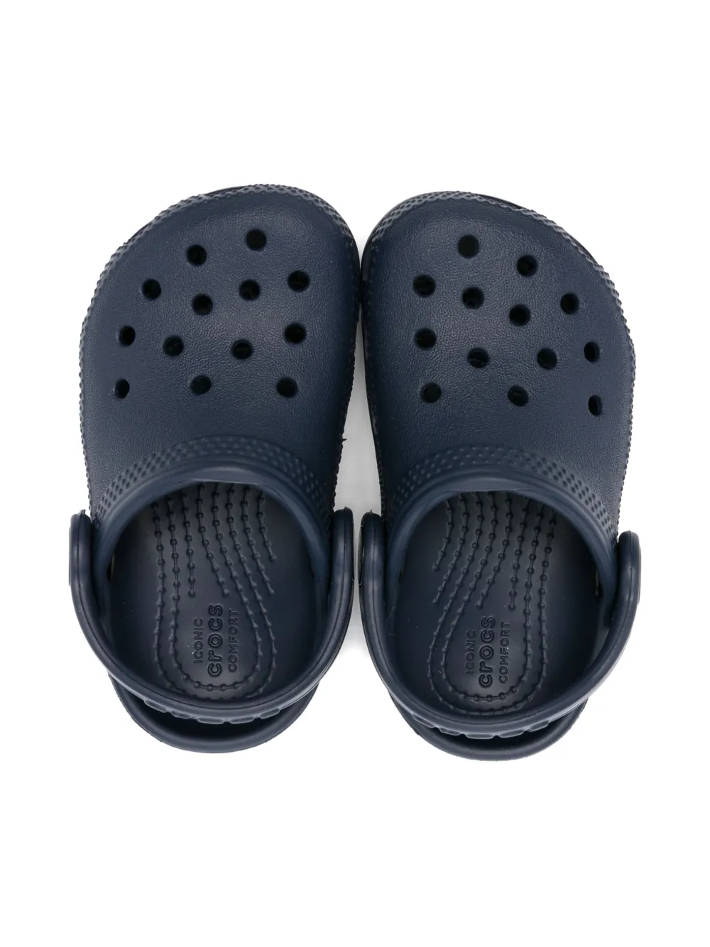 Crocs Kids Classic perforated sandals Blue