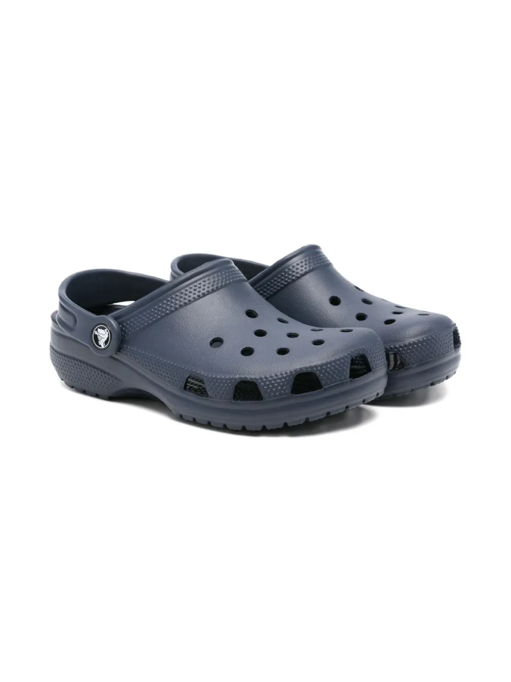 Crocs Kids クラシック パーフォレーテッドサンダル - ブルー Crocs Kids クラシック パーフォレーテッドサンダル - ブルー