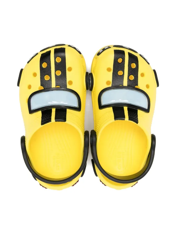 CROCS Kids\' Yellow Classic Sandal-Clogs Crocs Classic Clog I am Ducky Infant Toddler Sandals Yellow  main image 2