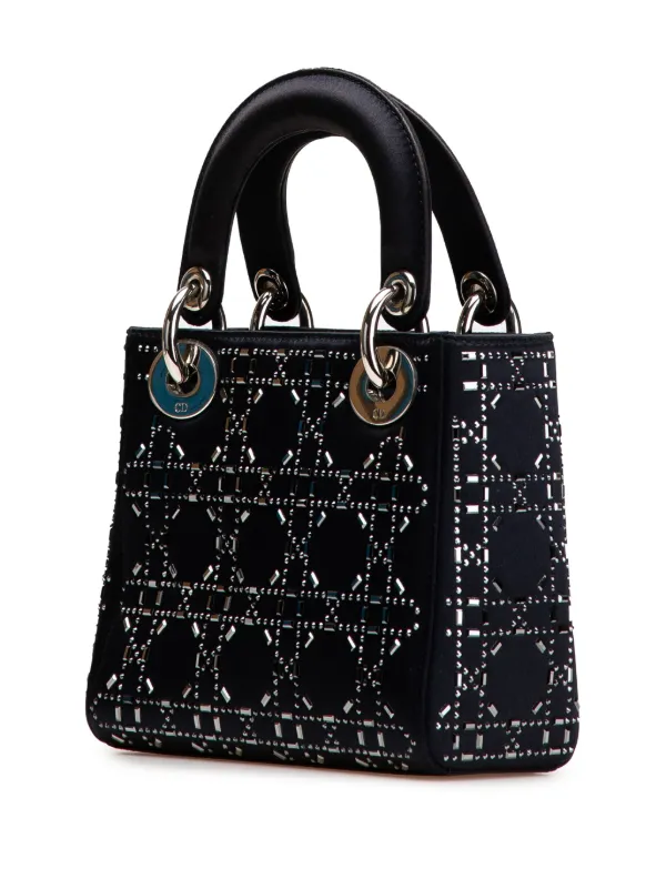 Christian Dior Pre-Owned 2017 ミニ サテン カナージュ