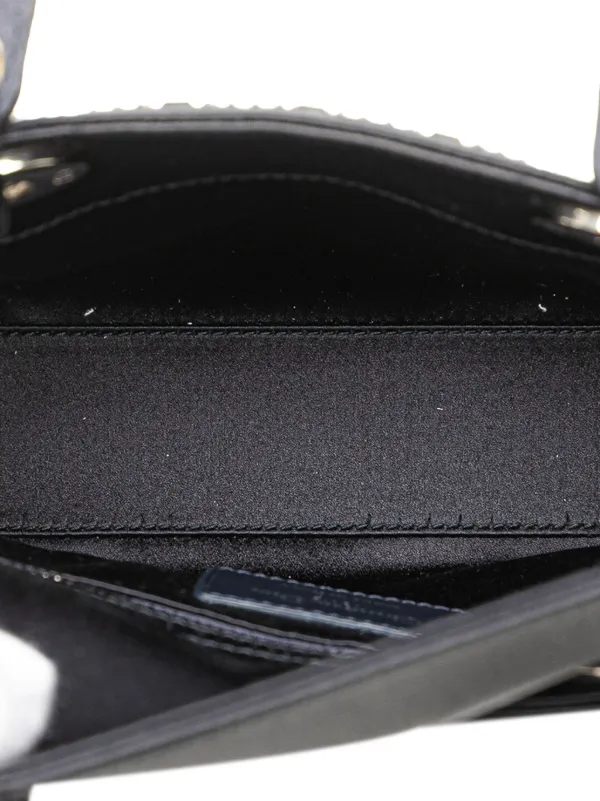 Christian Dior Pre-Owned 2017 ミニ サテン カナージュ ストラス