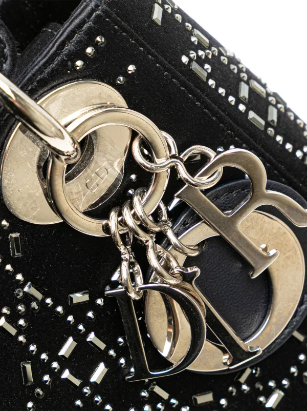 Christian Dior Pre-Owned 2017 ミニ サテン カナージュ