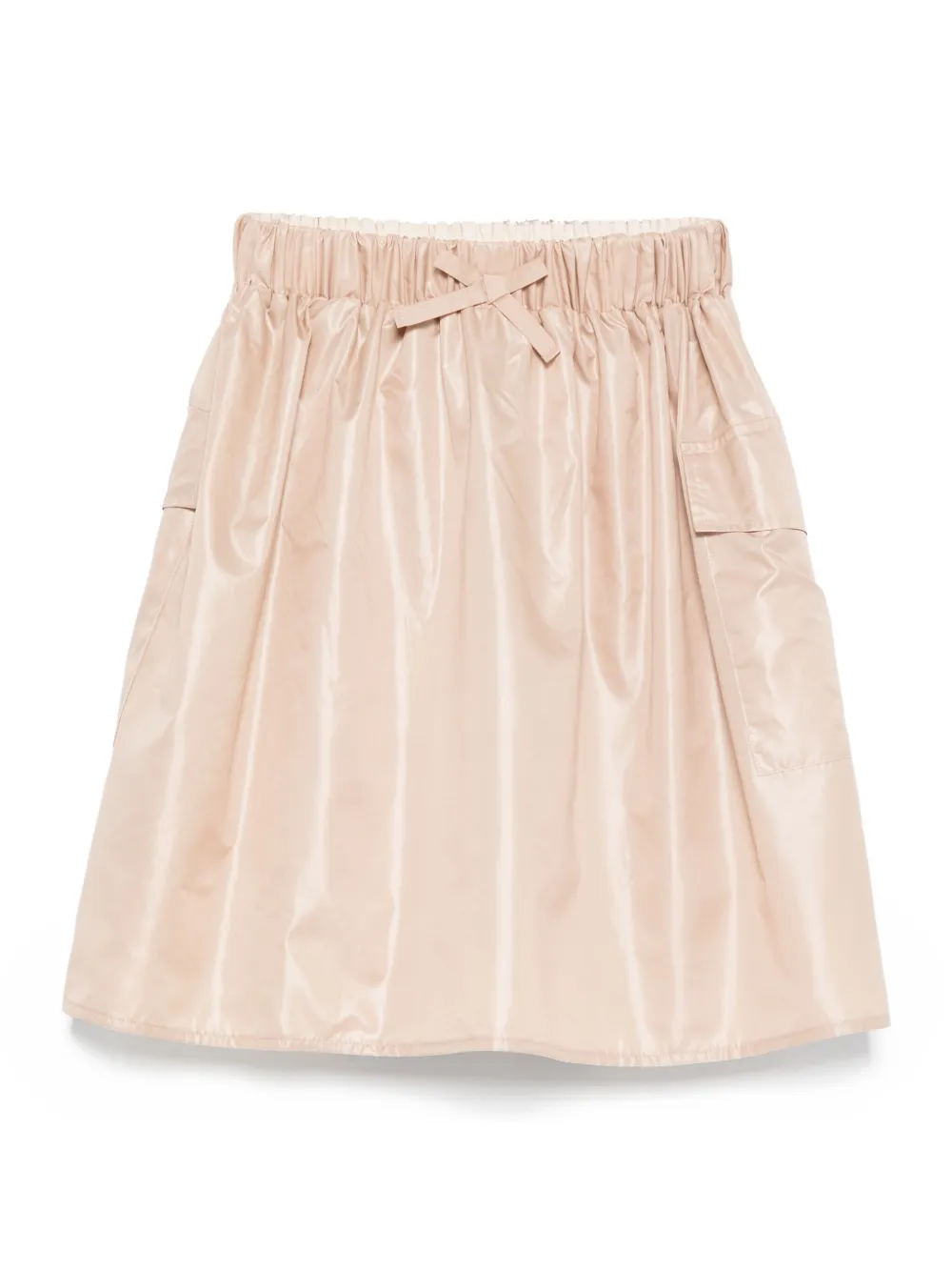 Emporio Ar i Kids Rok met strikdetail en zak Beige