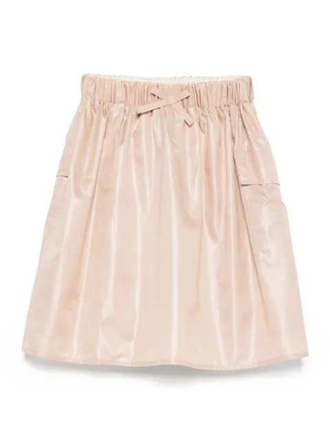 Emporio Armani Kids bow-detail pocket skirt