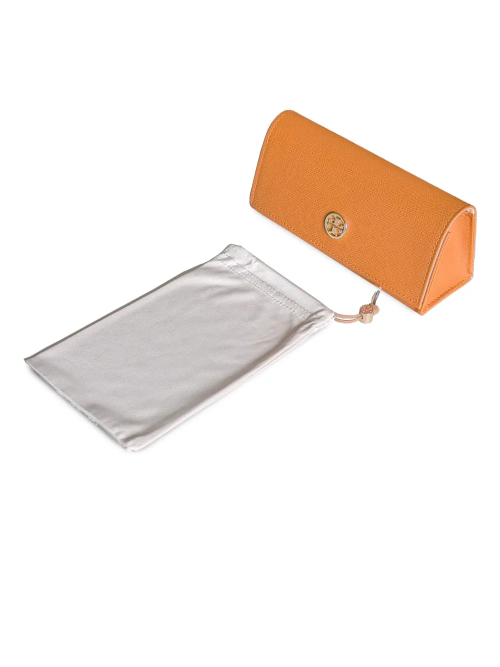 Tory Burch Pantos zonnebril met logoplakkaat Bruin