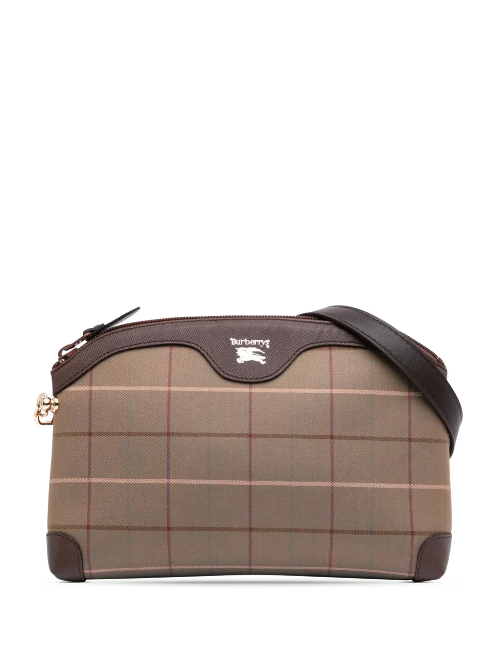 Burberry Pre-Owned 20th Century Vintage Check Canvas satchel | Brown | Image 1