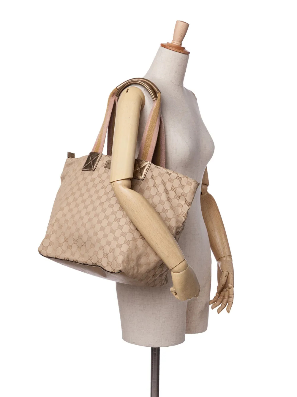 Gucci Pre-Owned 2000-2015 GG Canvas Web tote bag | Pre-Owned | Image 2