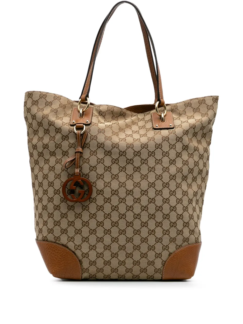 Gucci Pre-Owned 2016-2024 GG Canvas tote bag | Brown | Image 1