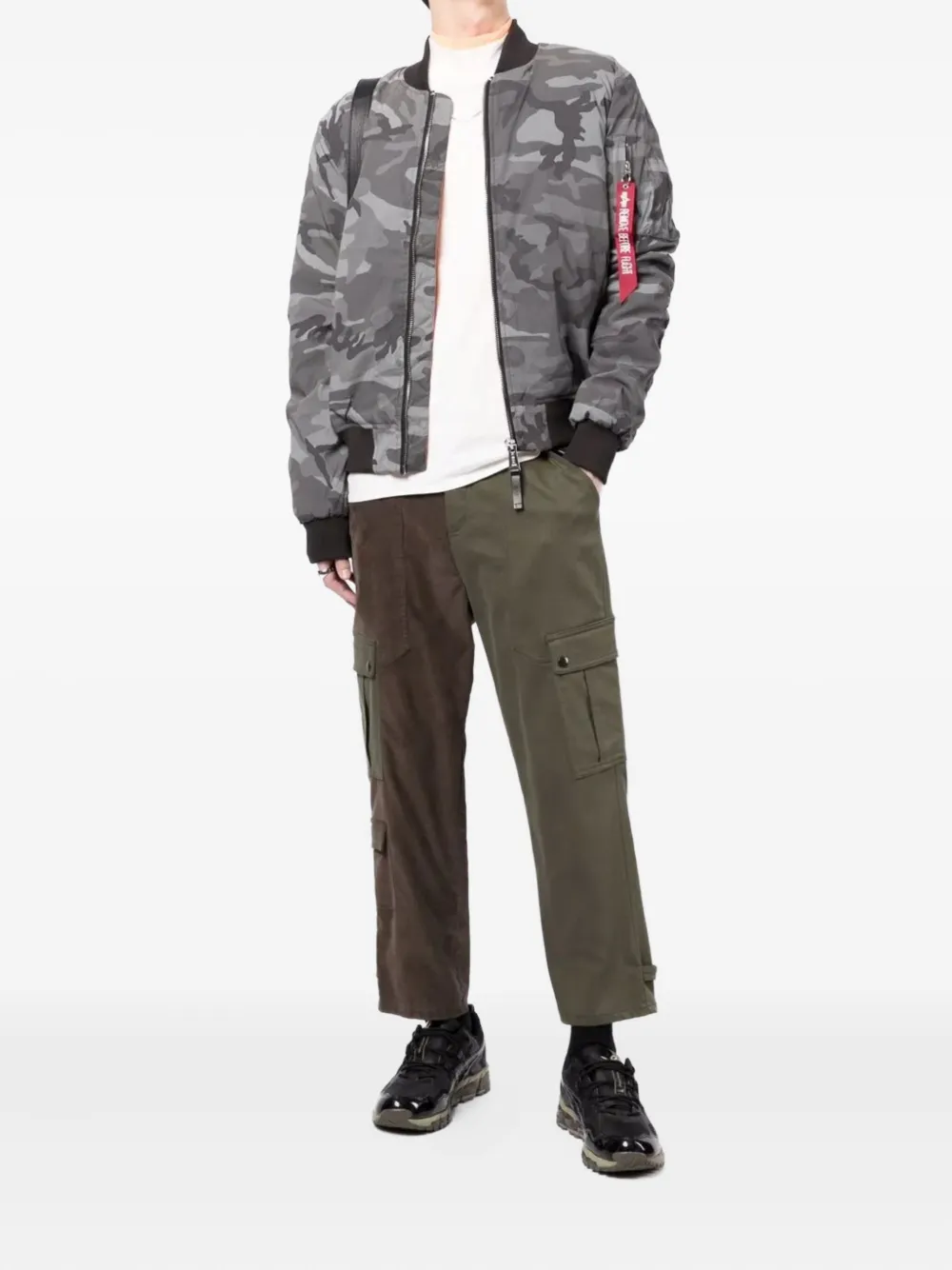 Alpha Industries camouflage-print bomber jacket | Bomber Jackets | Image 2
