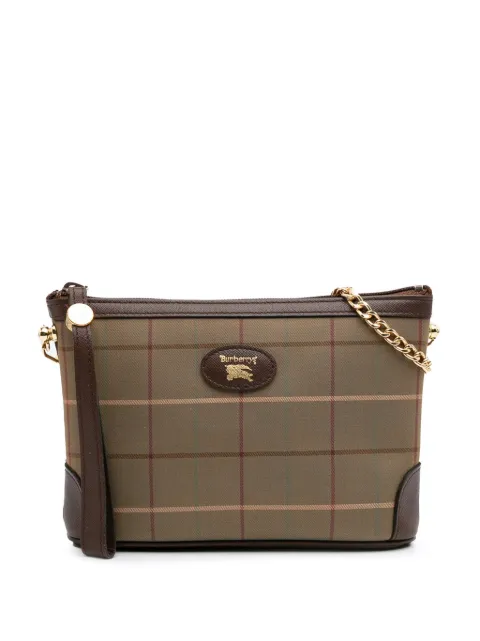 Burberry Pre-Owned 20th Century Vintage Check Canvas Chain crossbody bag