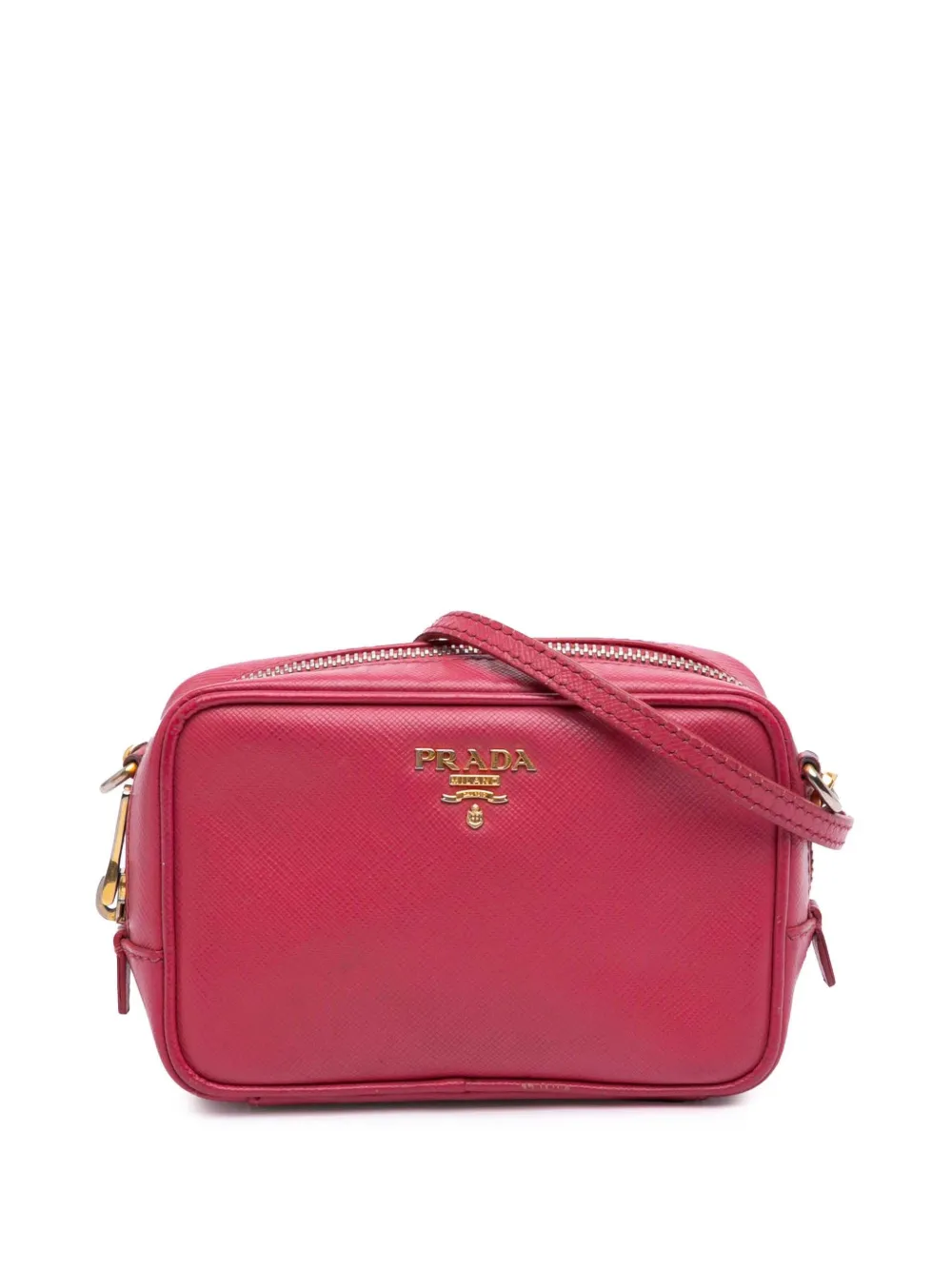 Prada Pre-Owned 2000-2024 Mini Saffiano Camera Bag crossbody bag | Pink | Image 1